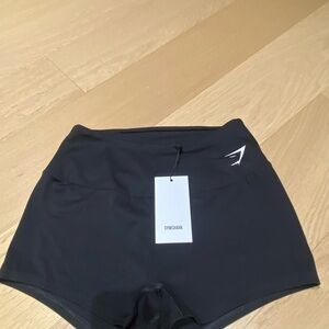 NWT Gymshark Women's Black Athletic Shorts